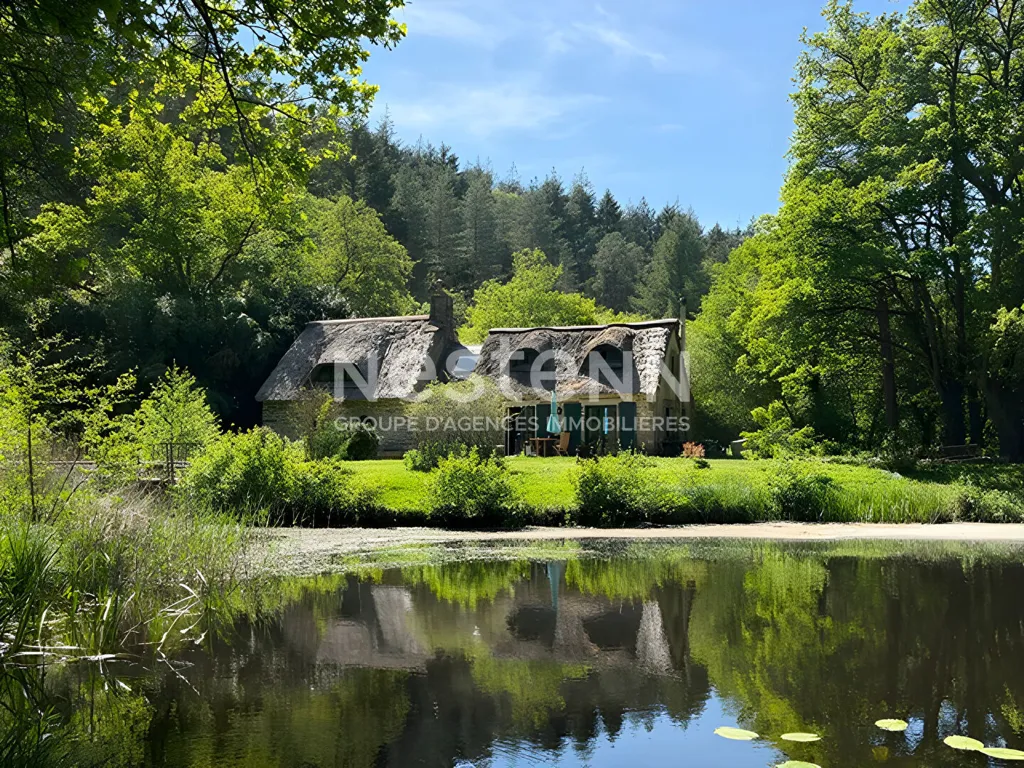 Extérieur - Moulin de Caractère avec Étang Privé près de Questembert