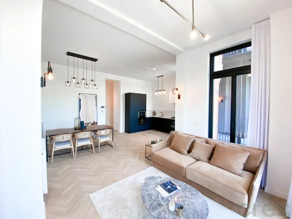 Séjour - Appartement Luxe avec Terrasse à Burcht