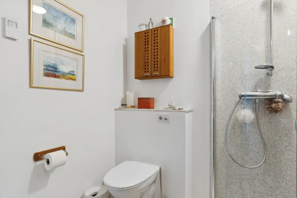 Salles de bain - Swedish Villa with Panoramic Nature View in Hoptrup