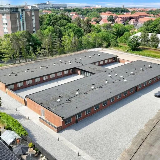Vista aerea - Modern Studio Flat with Direct Cable in Copenhagen
