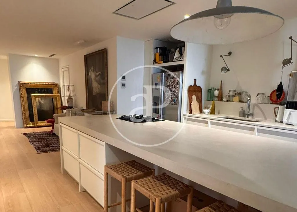 Köök - Luxury Flat with Terrace in Barcelona