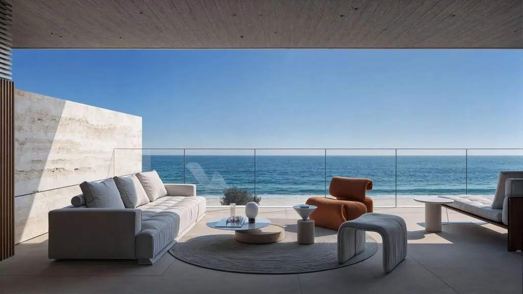 Terrasse - Beachfront Flat with Pool in Manilva
