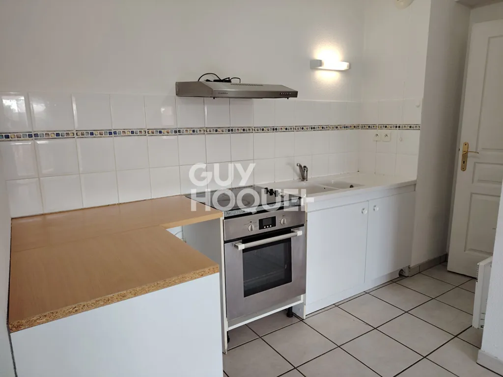 Köök - 2-Bed Flat with Pool in Dax