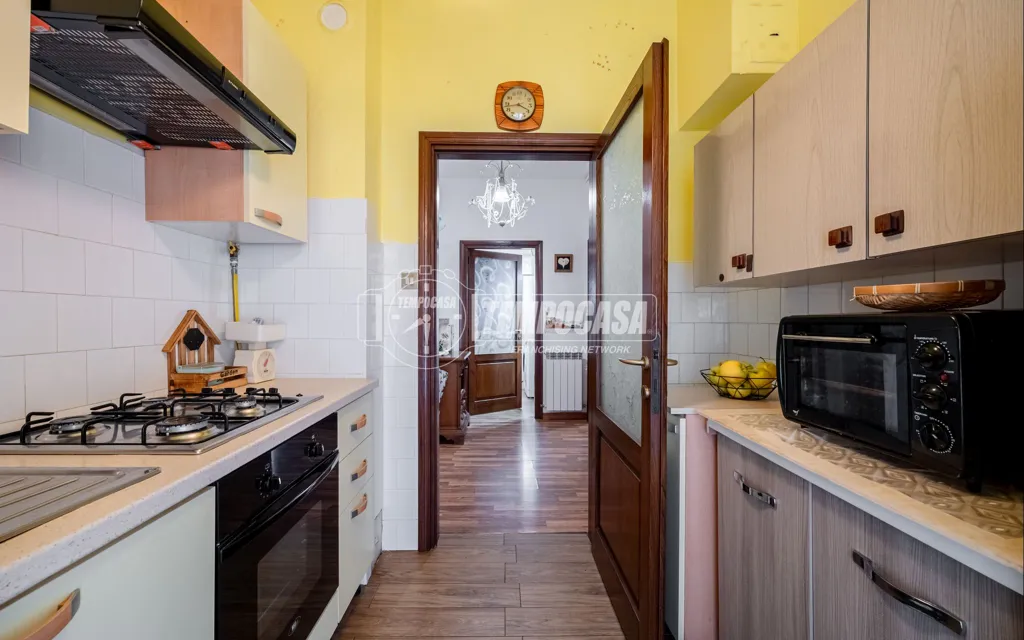 Cuisine - Trilocale with Balcony in Brisighella