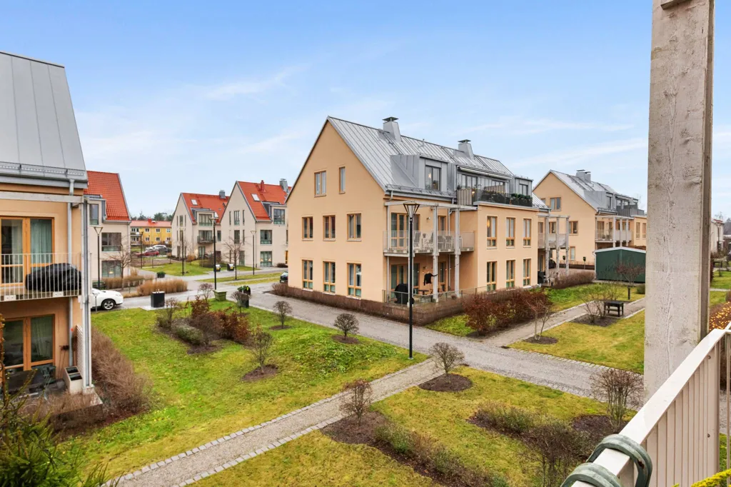 Vue aérienne - Modern Flat with Slottspark View in Djursholm