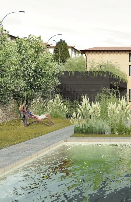 Modern Apartment with Private Garden in Polpenazze