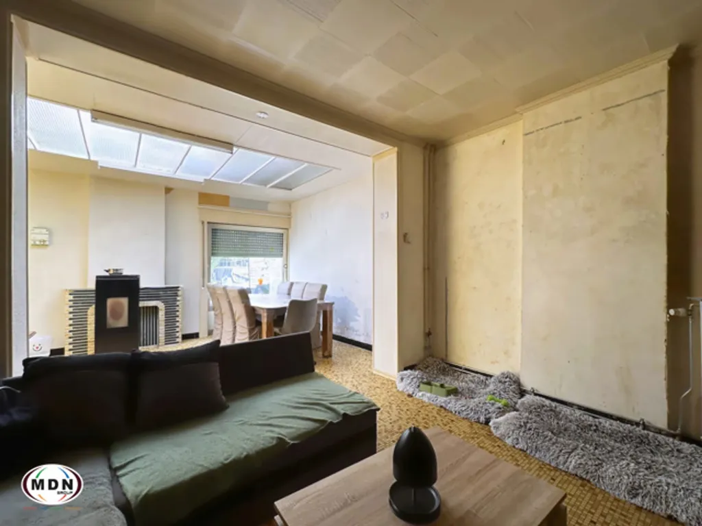 Séjour - Maison Atypique avec Jardin et Terrasse à Boussu