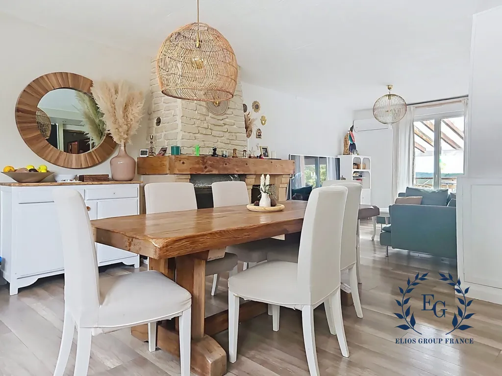 Salle à manger - Maison avec Piscine et Vue Collines à Plan-d'Aups-Sainte-Baume