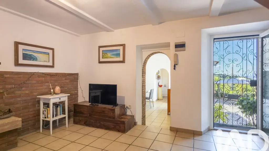 Séjour - Rustic Villa with Panoramic Views in Massignano