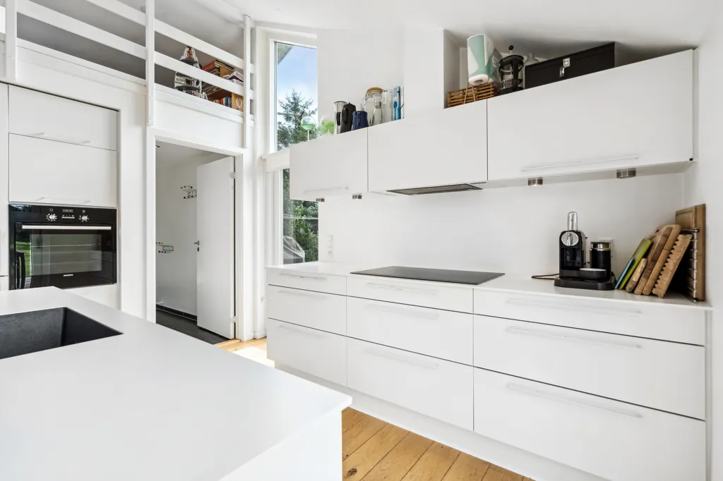 Kitchen - Summerhouse with Wellness Area in Ringkøbing