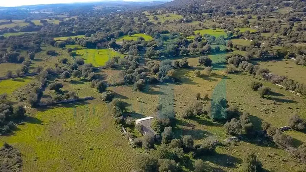 Vue aérienne - Baglio-Style Property with Natural Views in Noto