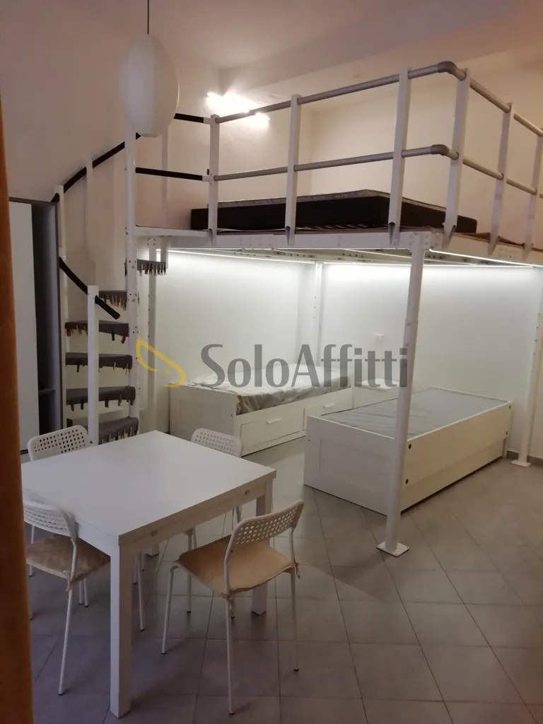 Séjour - Studio Flat with Mezzanine in Rifredi, Florence