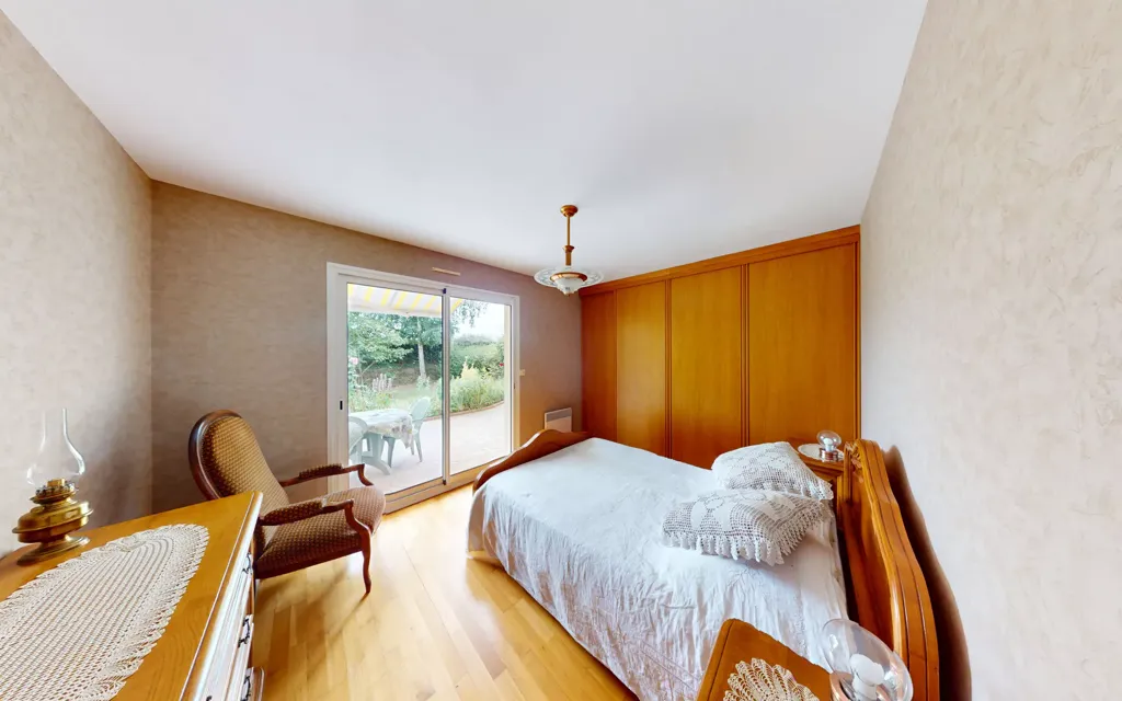 Chambres - Bungalow plein sud avec jardin à Octeville-sur-Mer