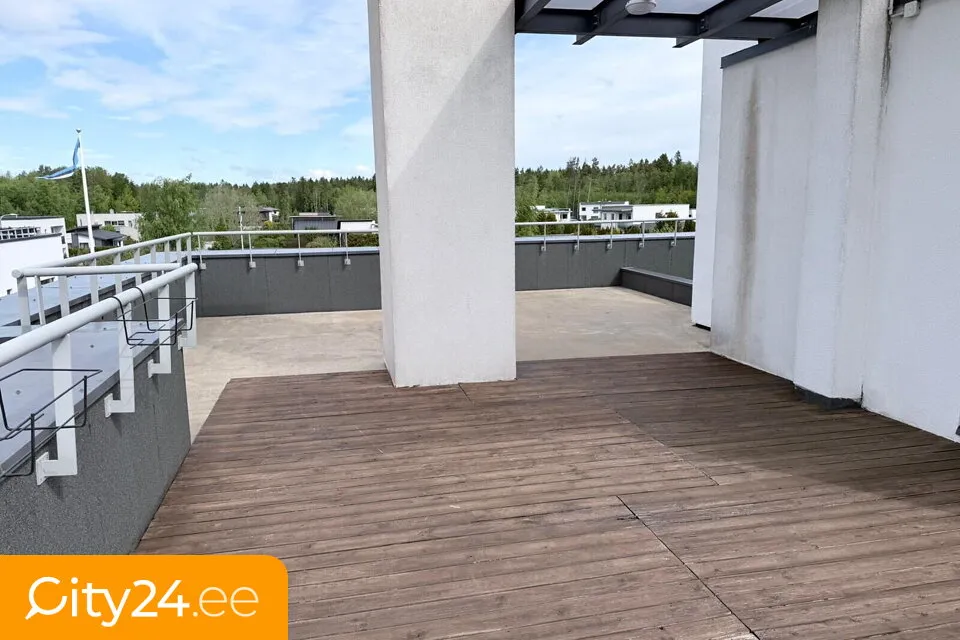 Balcony - Apartment with Sauna in Haabneeme