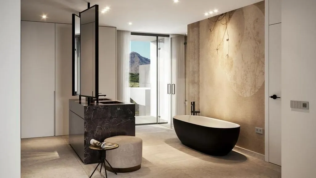 Salles de bain - Luxury Apartment with Private Pool in Casares