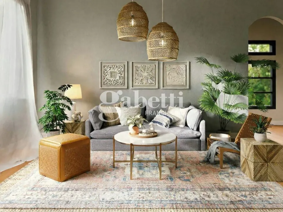 Séjour - Modern Flat with Balcony in Florence