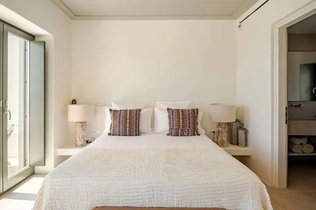 Chambres - Contemporary Cycladic House with Pool in Paros