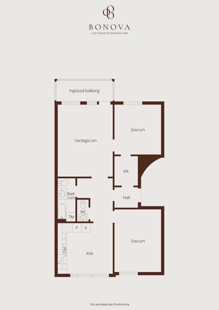 Appartement 3 pièces à Örebro kommun