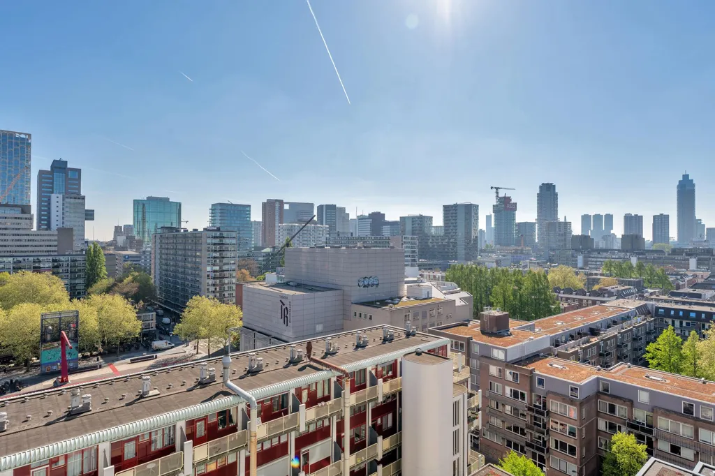 Balcon - Galerie Flat with Skyline View in Rotterdam