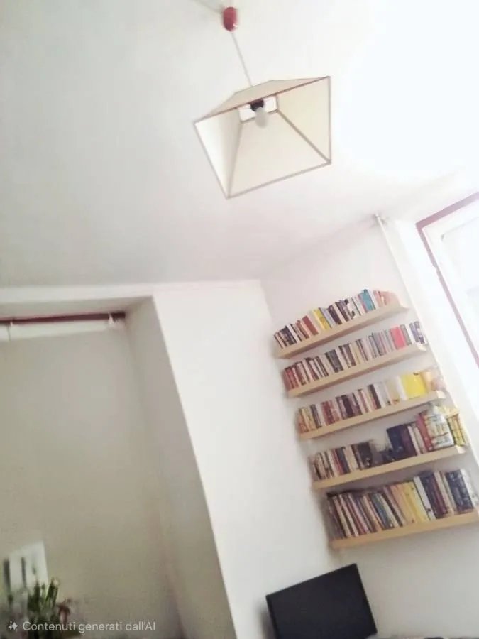 Séjour - Penthouse with Independent Entrance in Turin