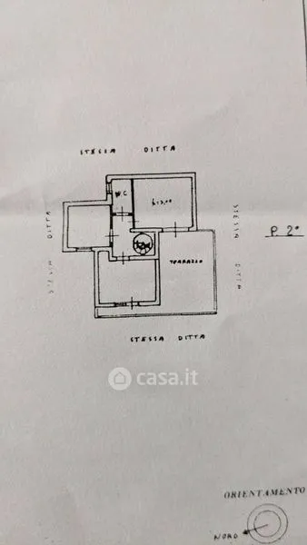 Planimetria - Villa with Lake View on SP3, Enna