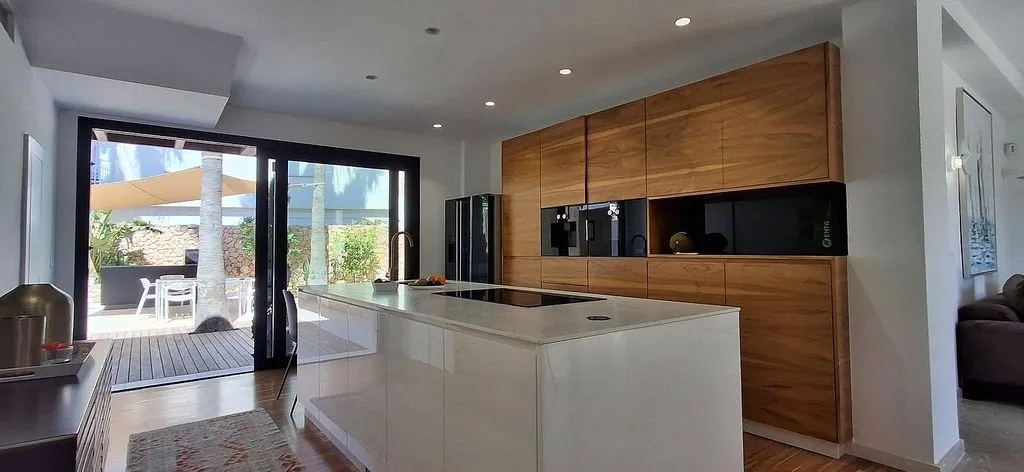 Cuisine - Pared Chalet with Pool in Santiago de la Ribera