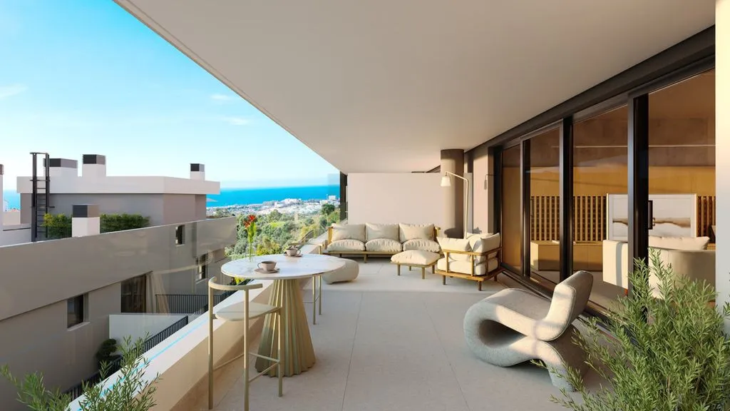 Balcon - Luxury Apartment with Sea View in Marbella