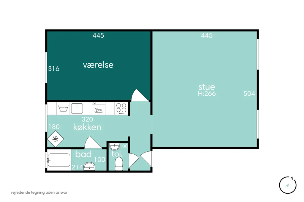 Plan - Classic Flat with Light near Reunification Square