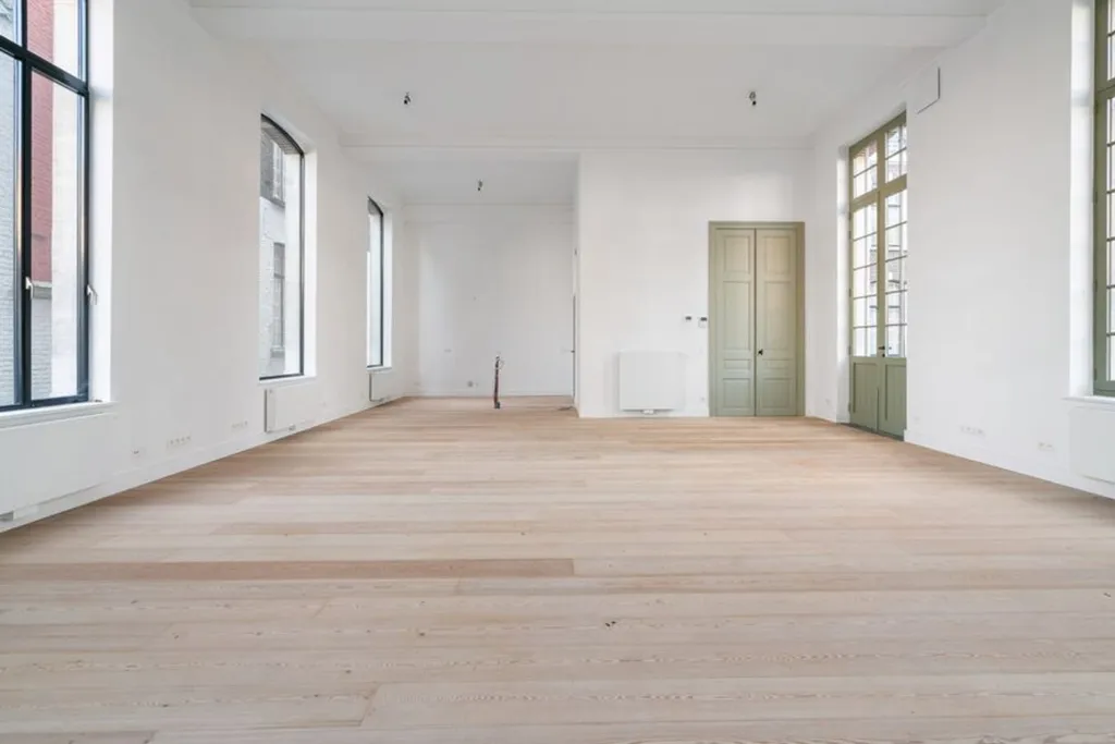 Living Room - Customisable Apartment with Garden View in Gent