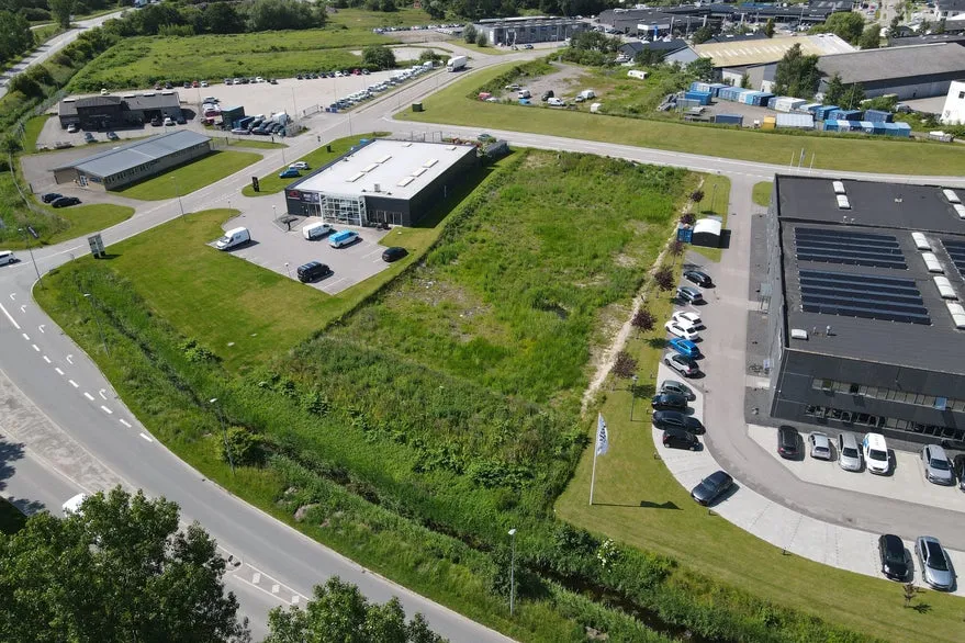 Õhuvaade - Secure Plot with Gravel in Køge