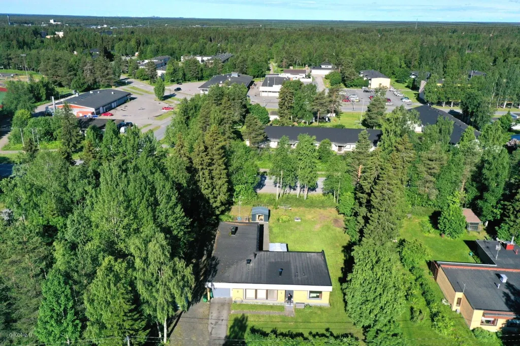 Vista aerea - Renovated Detached House in Keminmaa Centre