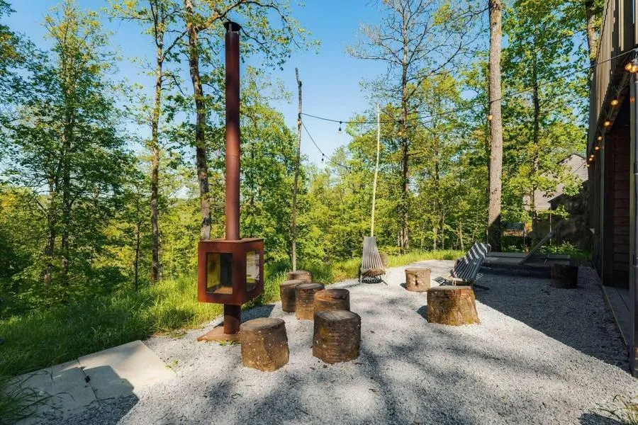 Garden - New Villa with Sauna in Beauraing