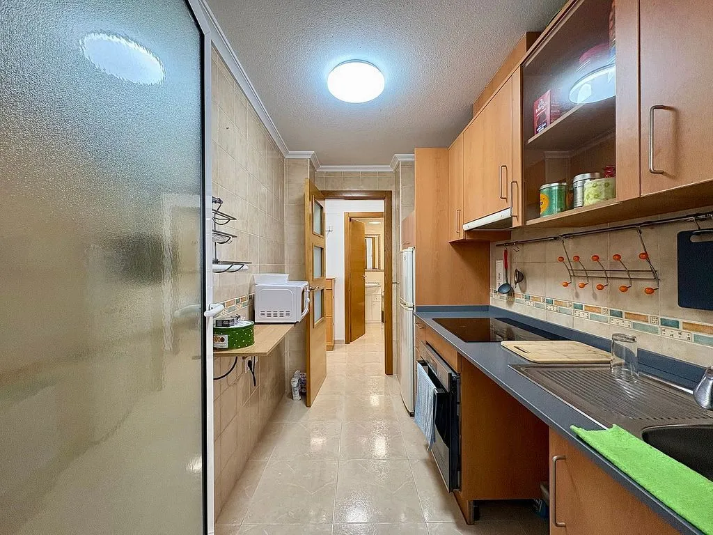 Cucina - Apartment with Pool and Terrace in Guardamar