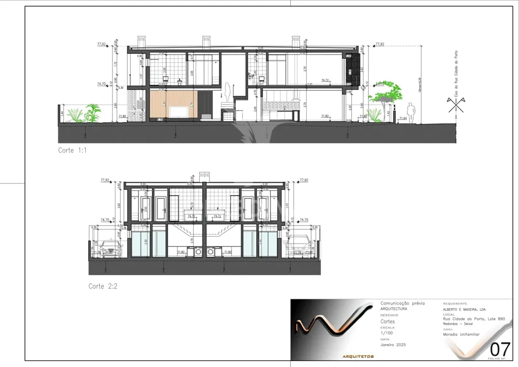 T4 Duplex with Pool in Fernão Ferro Centre