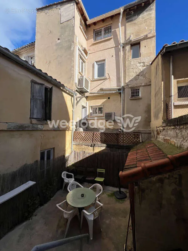 Jardin - Immeuble de Rapport avec Cour à Avignon