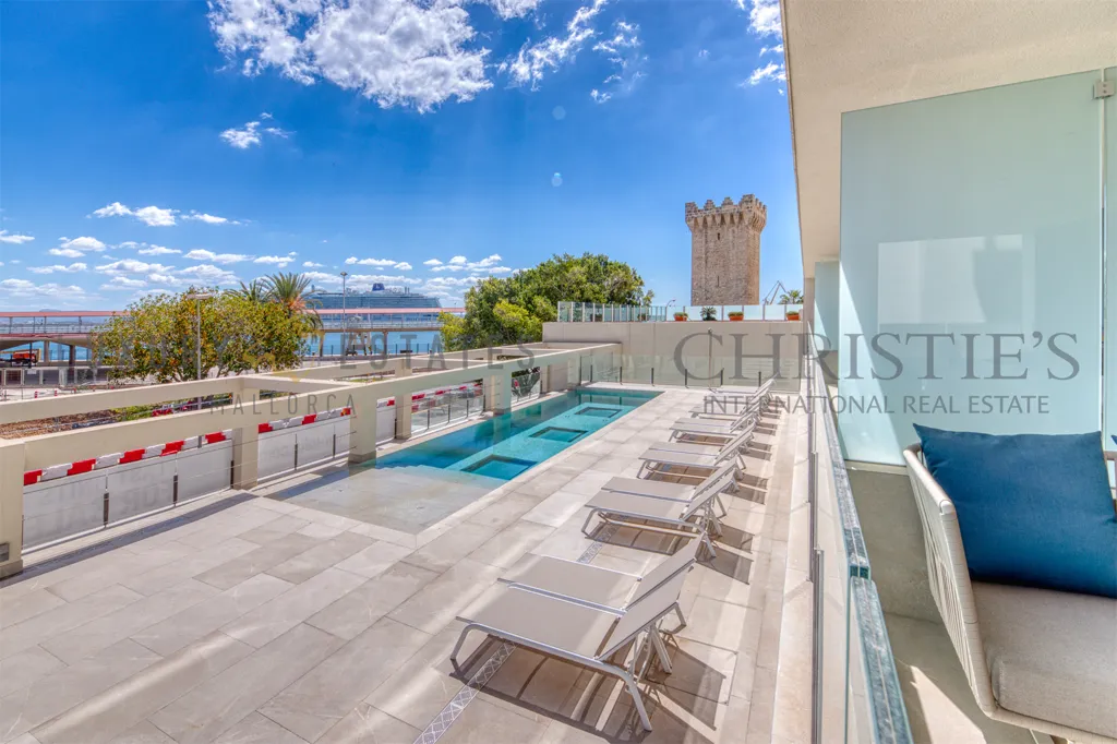 Piscine - Luxury Duplex Penthouse with Pool at Palma Harbor