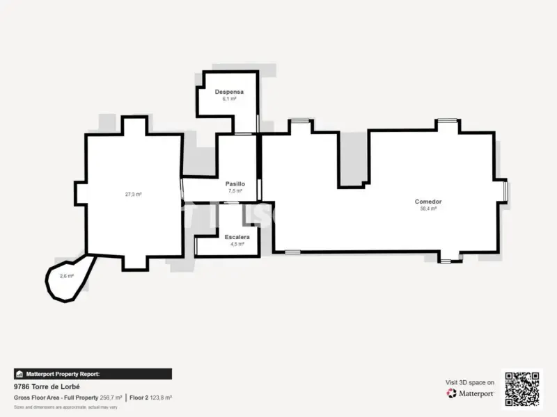 Plaan - Historic House with Garden in Dexo