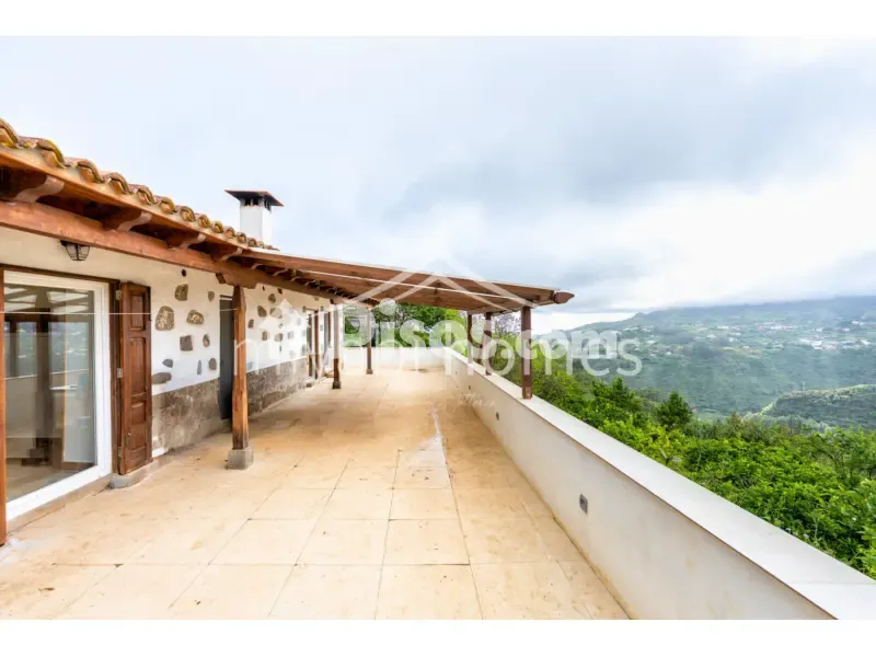 Terrasse - Rustic House with Orchard in Doramas Park