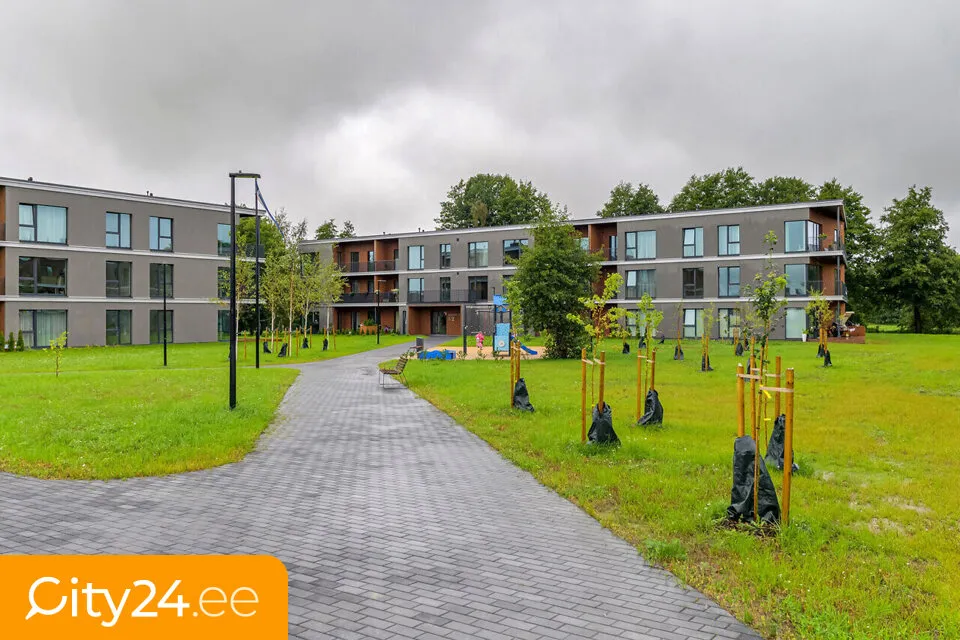 Jardin - Minimalist 2-Room Flat with Balcony in Tiskreoja