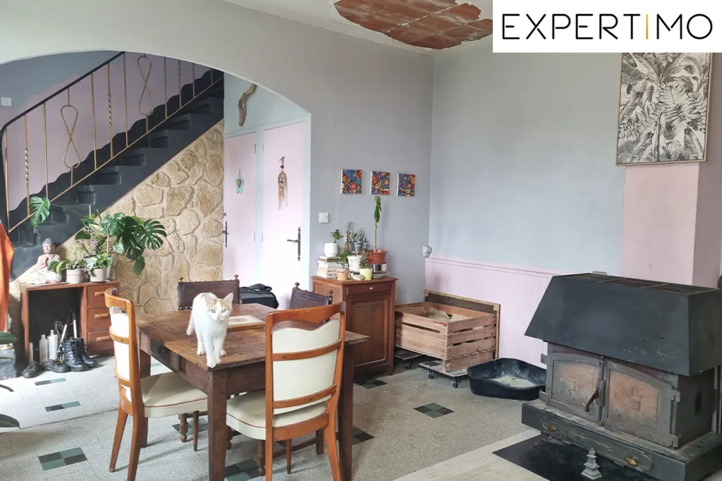 Dining Room - House with Garden in Rural Setting