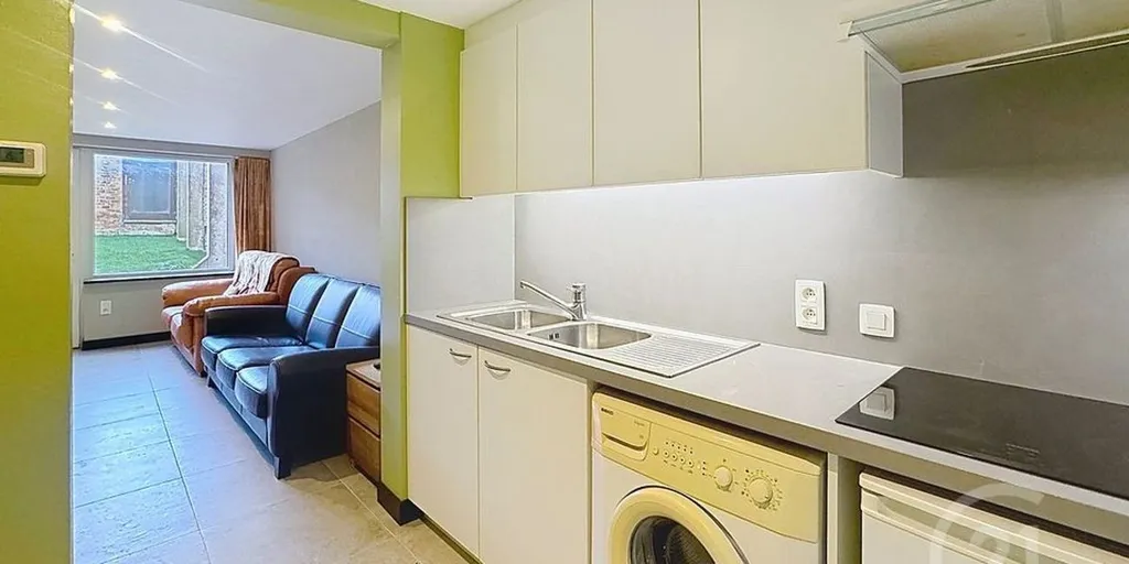 Cucina - Apartment with Terrace in Central Middelkerke