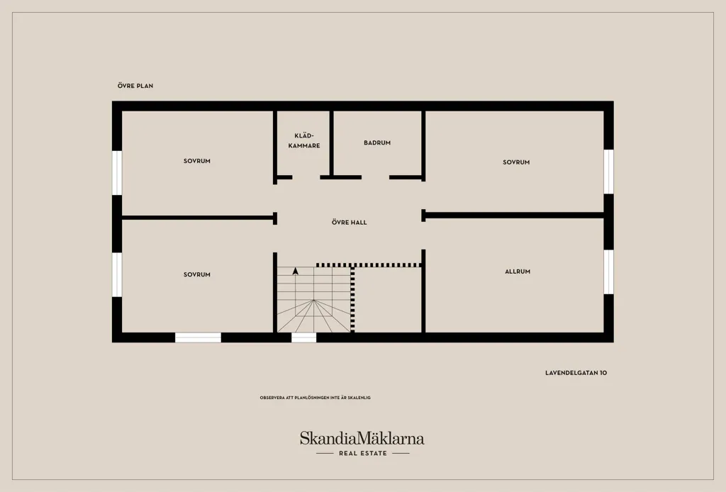 Floor Plan - Villa with Garden in Hässlegården