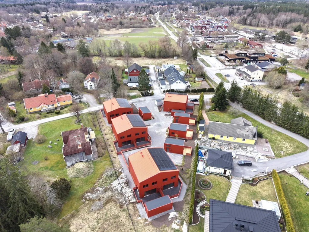 Õhuvaade - Modern Bostadsrätt with Lift in Lindholmen