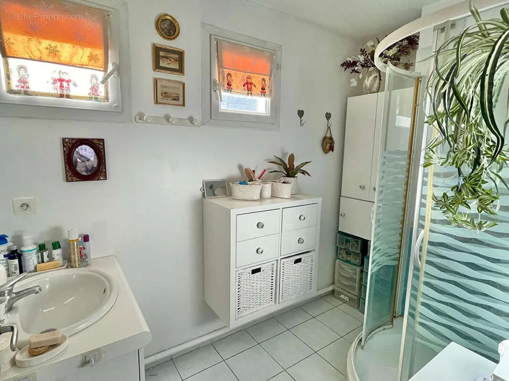 Salles de bain - Appartement T4 avec Garage dans l'Hypercentre de Bourgoin-Jallieu