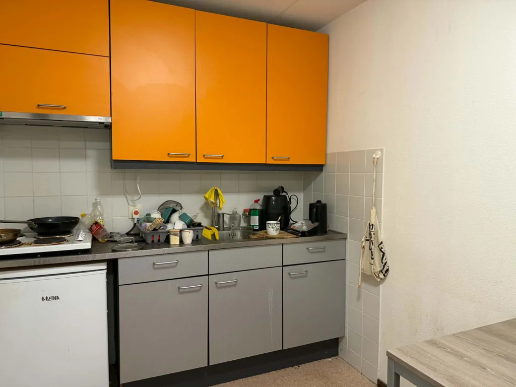 Köök - Student Room with Utilities in Rotterdam