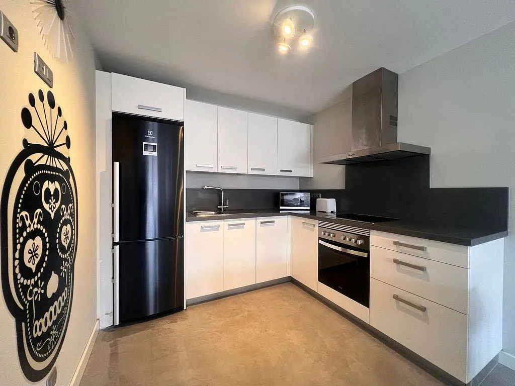 Kitchen - Apartment with Pool in Calle Camelia
