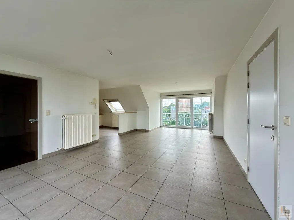 Séjour - Dakappartement avec Terrasse et Garagebox à Wondelgem