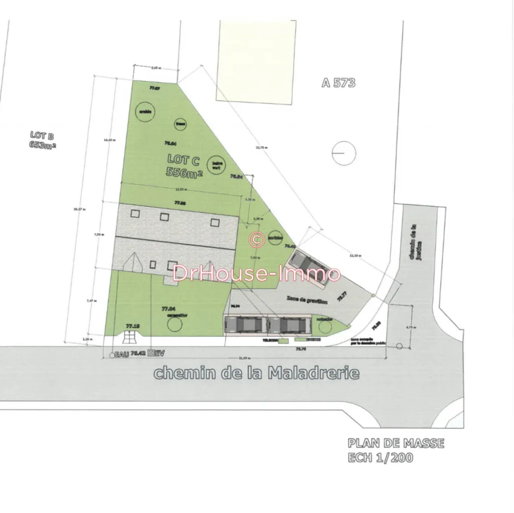 Plaan - Plat Constructible Plot in Boissy-l'Aillerie