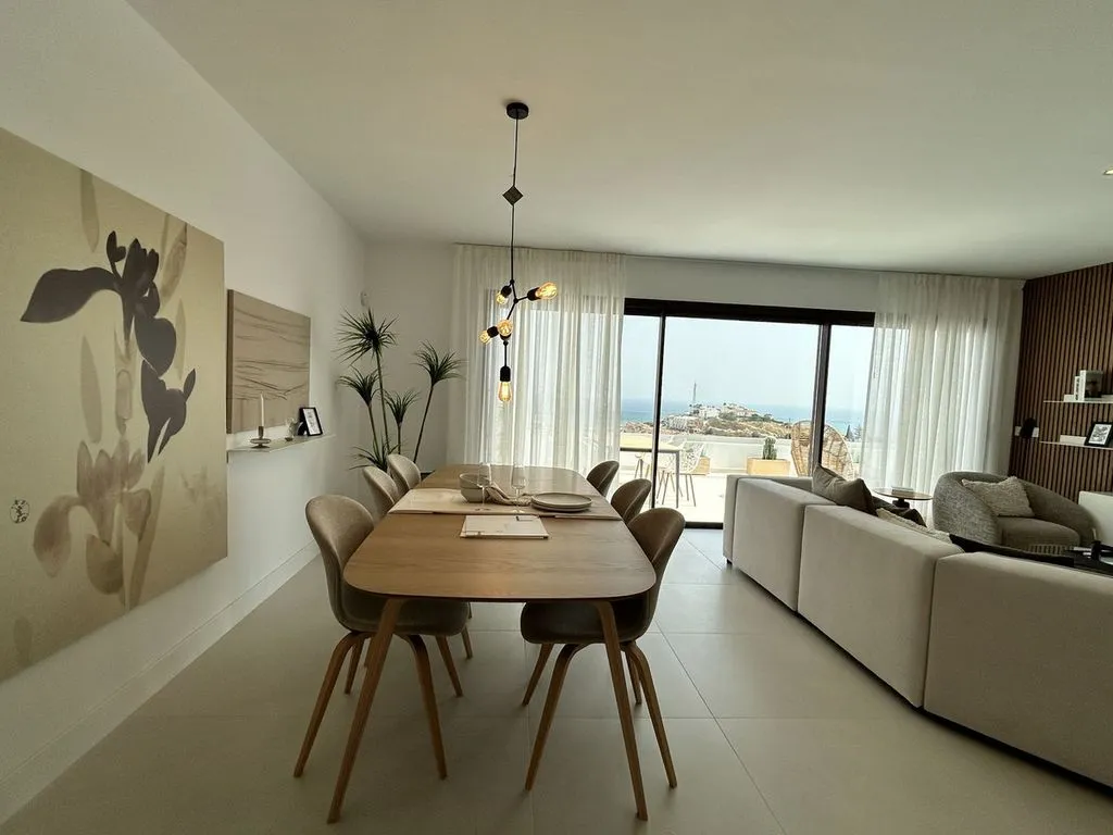 Söögituba - Luxury Penthouse with Sea View in Fuengirola
