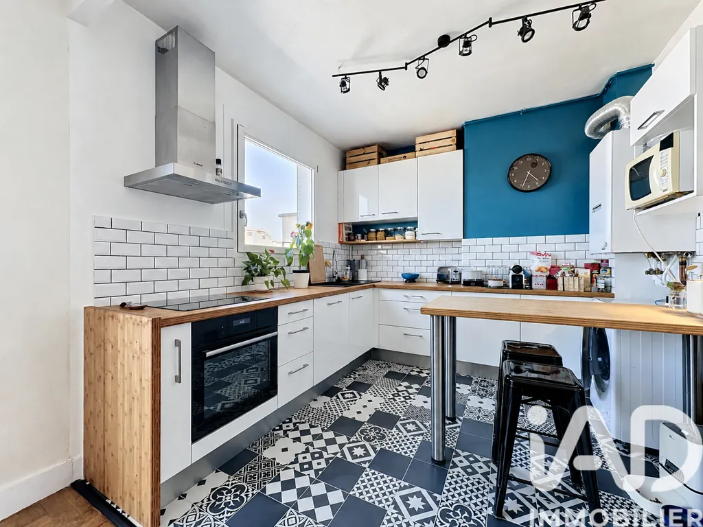 Cucina - Apartment with Panoramic View in Lyon-8e